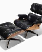 Charles et Ray Eames. Charles & Ray Eames, Lounge Chair "670" mit Ottoman "671"