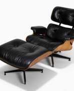 Чарльз и Рэй Имз. Charles & Ray Eames, Lounge Chair "670" mit Ottoman "671"