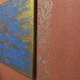 Золотая Геометрия 5/1. Leinwand Acryl Abstrakte Kunst Цветовой фон Usbekistan 2023 - Foto 3