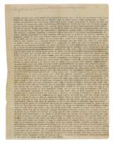 Márquez, Gabriel García | Typed letter, to his friend Carlos Aleman, referencing characters that would appear 17 years later