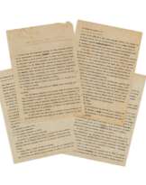 Márquez, Gabriel García | Two typescripts for