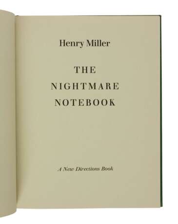 Miller, Henry | A collection of six works - Foto 2