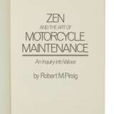 Pirsig, Robert | Zen and the Art of Motorcycle Maintenance, first edition with galley proofs - photo 2