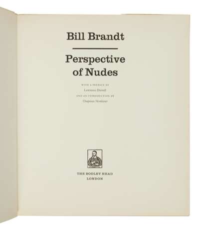 Brandt, Bill | Perspective of Nudes, inscribed - фото 3