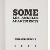 Ruscha, Ed | Some Los Angeles Apartments, inscribed to Joe Goode - photo 3