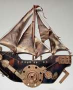 Assemblage. Steampunk Sailing Ship Pirates