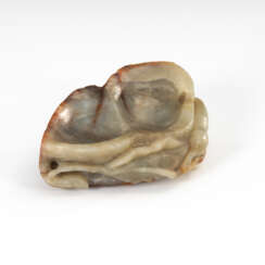 Wassertropfer Jade mit Haut.