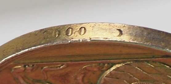 Bayern: Goldene Militär-Verdienst- / Tapferkeits-Medaille, Max Joseph I., 2. Typ (1871-1918). - Foto 4