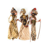 3 Wayang Golek - Stab-Marionetten. - photo 1