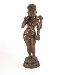 Indische Frauenfigur.