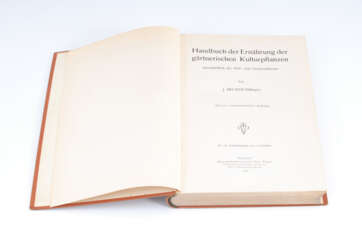 Becker-Dillingen, J.: "Handbuch der Ern