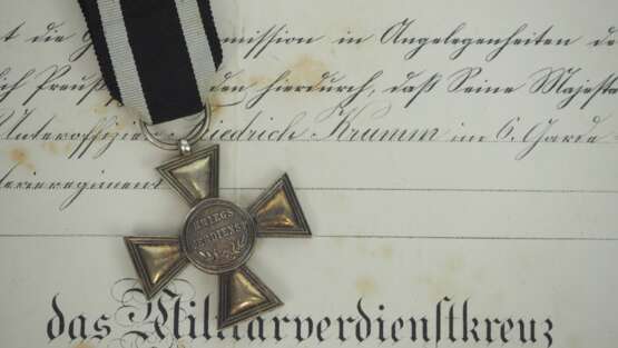 Preussen: Nachlass eines Unteroffiziers im 6. Garde-Infanterie-Regiment mit Militär-Verdienstkreuz. - фото 5