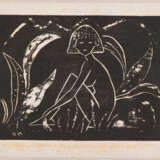 Otto Mueller. Mädchen zwischen Blattpflanzen (Mädchen im Schilf) - Foto 2