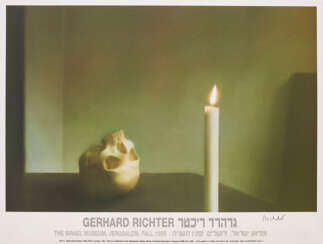 Gerhard Richter. Schädel mit Kerze