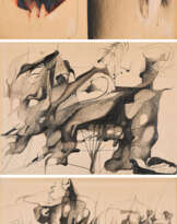 Hubertus Brouwer. Mixed Lot of 3 Drawings