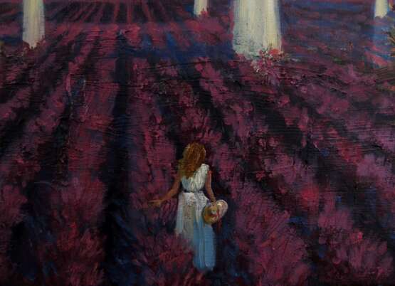 Gemälde „Lavender dreams“, Öl auf Leinwand, Surrealismus, Romanticism, Ukraine, 2023 - Foto 2