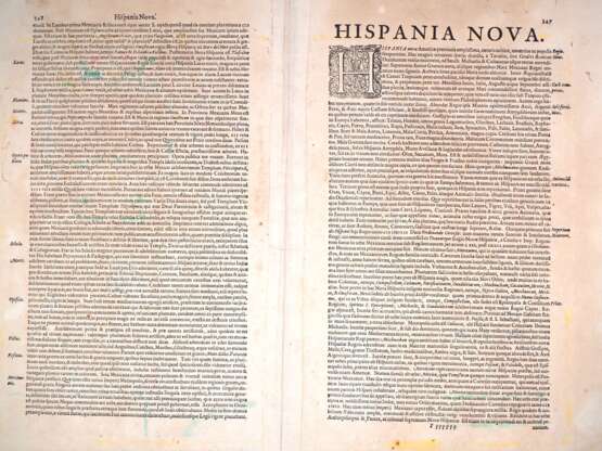 Hispaniae Novae Nova Descriptio, wohl 17. Jh. - фото 4