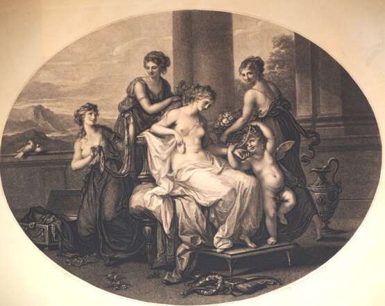 Francesco Bartolozzi (1727-1815), ''Die Toilette der Venus'', wohl 19. Jh. - photo 2