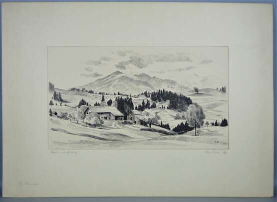 Clara Rühle (1885-1947) - Kunstmappe mit handsignierten Radierungen und Drucken - Foto 7