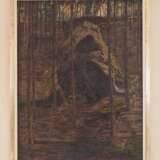 Eugen Stammbach (1876 - 1966), Fels im Wald, um 1900 - Foto 2
