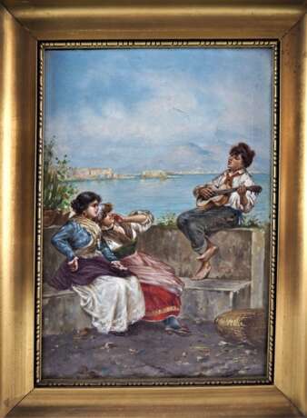 Marantonio Filippo (1863-1937, Neapel) - Genreszene am Meer - photo 1