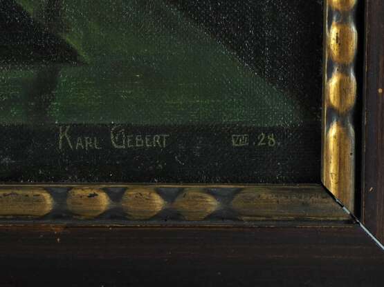 Karl Gebert - Interieurszene nach holländischem Vorbild, 1928 - фото 3