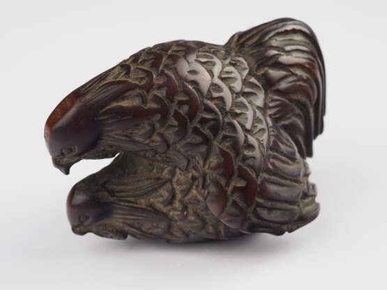 Antikes Netsuke mit Vögeln, wohl um 1900 - фото 1