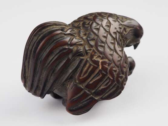 Antikes Netsuke mit Vögeln, wohl um 1900 - Foto 3