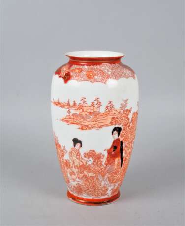 Japanische Porzellan Vase - photo 1