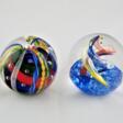 Zwei Paperweights - Prix ​​des enchères