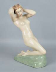 Porzellanfigur: Nackte Schönheit, 30er Jahre