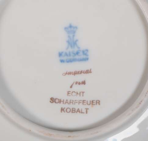 Konvolut Kaiser Porzellan, Kobalt - Foto 4