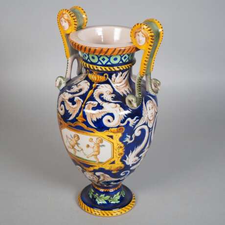3 Teile italienische Keramik, wohl 19. Jh. - Foto 5