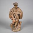 Barocke Heiligenfigur, &quot;Hl. Johannes von Nepomuk&quot;, 17./18. Jh. - Auktionspreise