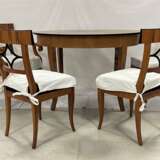 Biedermeier Tisch mit 4 Stühlen, einer davon als Armlehnstuhl - фото 2