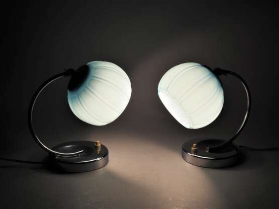 Ein Paar Nachtlichtlampen, 50er Jahre - photo 2
