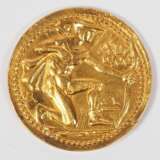 Seltene Goldmedaille Georg Roemer - 15. Deutsches Bundesschießen zu München 1906 - Foto 1