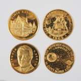 Vier 900er Goldmedaillen, 3x Apollo Mission und 1x Ulmer Münster - Foto 2