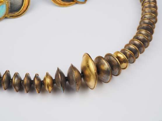 Schmuckset Kette mit Ohrringen, Silber/Gold - Winsauer Überlingen - photo 2