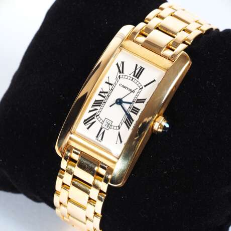 CARTIER Tank Américaine, 18K Gold, Ref.: 1725 - фото 1