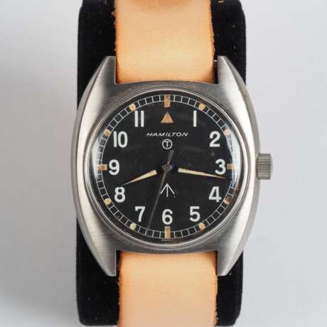 HAMILTON "W10" britische Militär-Armbanduhr, Royal Navy, 1975 - Foto 1