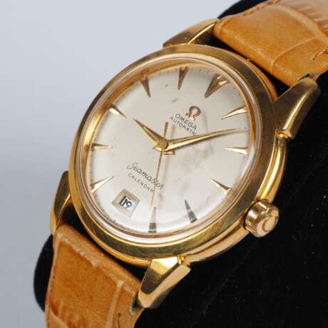 OMEGA Seamaster Calendar 2627 SC um 1951 - Hammerautomatik Kaliber 355 - photo 2