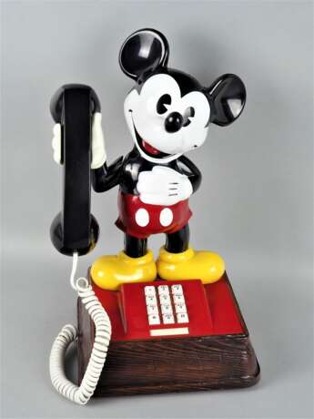 Mickey Mouse Telefon, 70er Jahre - фото 1