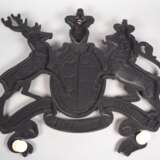 Königreich Württemberg Gusseisen Wappen, antik, 19.Jahrhundert - Foto 2