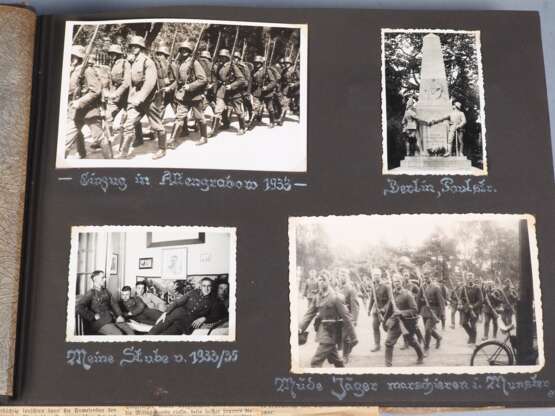 Wehrmacht Fotoalbum "Goslarer Jäger" Infanterie-Regiment 17 - Rommel und AH - фото 2