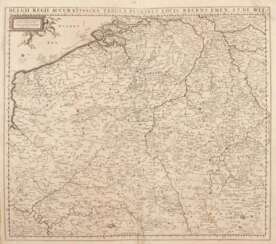 Landkarte Belgien - Frederik de Wit.