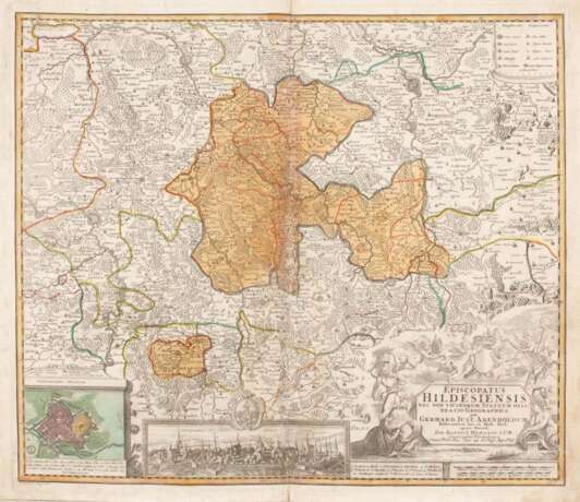 Landkarte des Bistums Hildesheim - Joha - photo 1