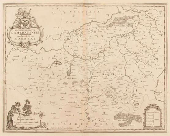 Landkarte des Erzbistums Cambrai - Joha - фото 1