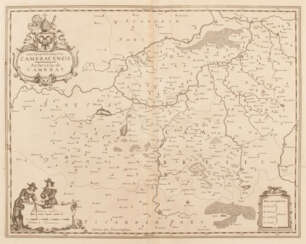 Landkarte des Erzbistums Cambrai - Joha