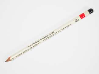 Drittes Reich: Extrem seltener Bleistift mit &quot;Horst-Wessel-Lied&quot;, von Lyra